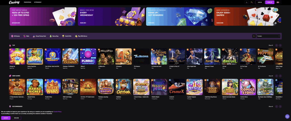 Experience the Thrills at Casiny Casino Your Ultimate Gaming Destination